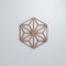 Ekena Millwork Small Hampton Decorative Fretwork Wood Wall Panels, Wood (Paint Grade), 11 3/8"W x 13 1/8"H x 3/8"T WALW12X12X0375HMPMF - alternate 2